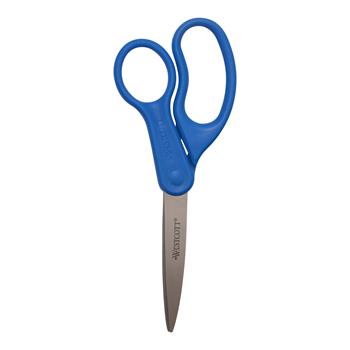 Westcott&#174; Preferred Line Stainless Steel Scissors, 8 in., Blue