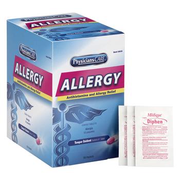 PhysiciansCare Allergy Relief Tablets, 50/BX