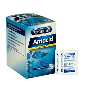 PhysiciansCare&#174; Antacid Tablets, 2/Pack, 50 Packs/Box