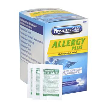 PhysiciansCare&#174; Allergy Tablets, 2/Pack, 50 Packs/Box