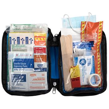 PhysiciansCare Soft-Sided First Aid and Emergency Kit, 105 Pieces/Kit