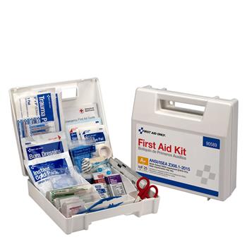 First Aid Only ANSI 2015 Compliant First Aid Kit for 25 People, 141 Pieces