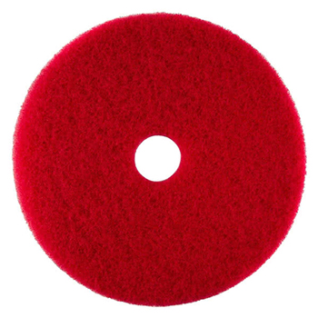 ACS Cleaning Products Group Buffing Floor Pad, 20&quot;, Red, 5/Carton