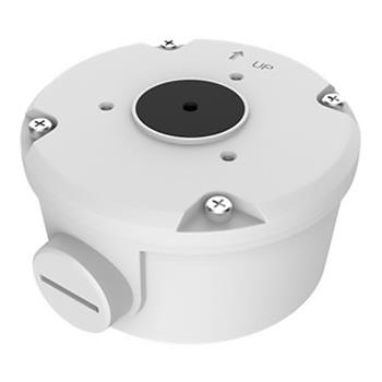 Gyration Mounting Box, 4-1/10 inch Diameter, Supports Network Camera, Aluminum Alloy, White