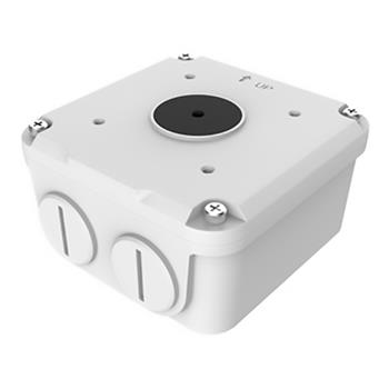 Gyration Mounting Box, Supports Network Camera, Aluminum Alloy, White