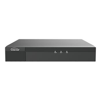 Gyration Network Video Recorder, 4 Channel, Surveillance Capabilities, HDMI, VGA, Gray