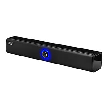 Gyration Xtream Portable Sound Bar Speaker, Bluetooth, Aux, 10W, Rechargeable, Wireless, Black