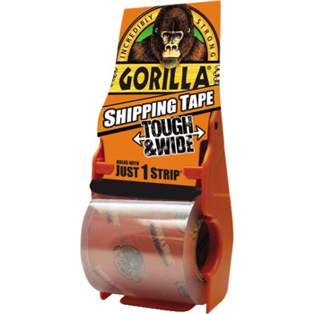 Gorilla Glue&#174; Shipping Tape, 3&quot; x 36 yds., 3.4 Mil, Clear