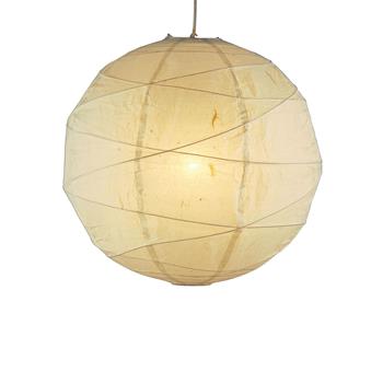 Adesso Orb Pendant Ceiling Lamp, 19 in, Medium, Natural