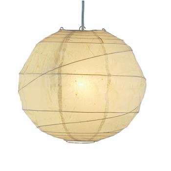 Adesso Home Orb Large Pendant Lamp, 24&quot;H, Natural