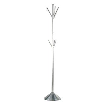 Adesso Home Pegs Coat Rack, 68&quot;H, Brushed Steel