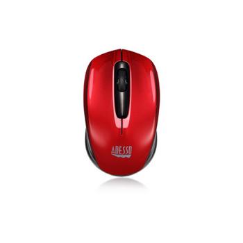 Adesso iMouse S50R, 2.4GHz Wireless Mini Mouse, Red