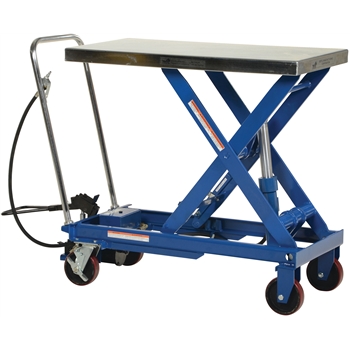 Vestil Air Hydraulic Cart, Steel, 1750 lb. Capacity, 20&quot; x 39 1/2&quot;