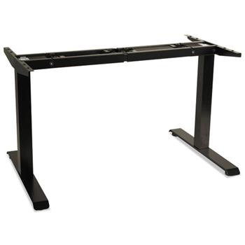 Alera 2-Stage Electric Adjustable Table Base, 27.5&quot; to 47.2&quot; High, Black