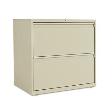 Alera Lateral File, 2 Legal/Letter-Size File Drawers, Putty, 30&quot; x 18&quot; x 28&quot;