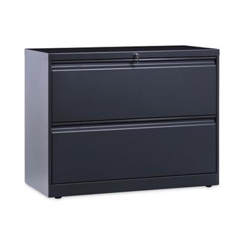 Alera Lateral File, 2 Legal/Letter/A4/A5-Size File Drawers, Charcoal, 36&quot; x 18&quot; x 28&quot;