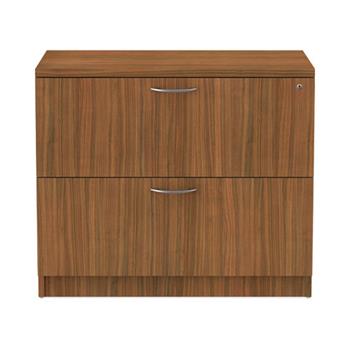 Alera Valencia Series Lateral File, 2 Legal/Letter-Size File Drawers, Modern Walnut, 34&quot; x 22.75&quot; x 29.5&quot;