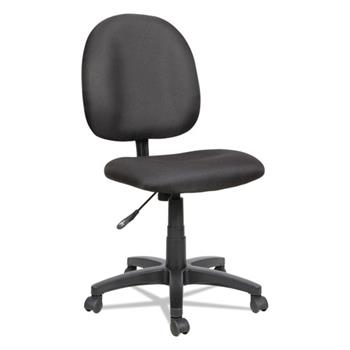 Alera Alera Essentia Series Swivel Task Chair, Supports Up to 275 lb, 17.71&quot; to 22.44&quot; Seat Height, Black