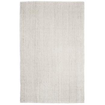 Anji Mountain Andes Jute Rug, 8&#39; x 10&#39;, Ivory