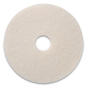 Americo Polishing Pads, 14&quot; Diameter, White, 5/CT