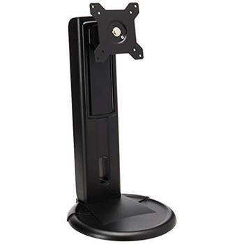 Amer Mounts Monitor Stand, Height Adjustable, 24 in, Black