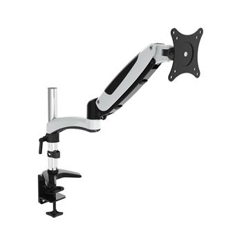 Amer Mounts Monitor Stand, Articulating, 29 in, Black/White