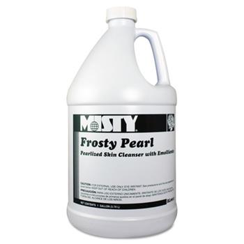 Misty&#174; Frosty Pearl Soap Moisturizer, Frosty Pearl, Bouquet Scent, 1 Gal Bottle, 4/Carton