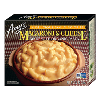 Amy&#39;s Macaroni and Cheese, 9 oz, 4/PK