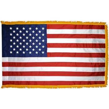 Annin Flags Nyl-Glo&#174; United States Indoor Flag, 4&#39; x 6&#39;