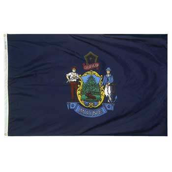 Annin Flags Maine State Flag, Outdoor, 3&#39; x 5&#39;
