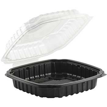 Anchor Packaging Culinary Basics&#174; Hinged Lid Food Container, 1 Compartment, 100/CS