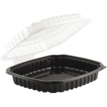 Anchor Packaging Culinary Basics&#174; Hinged Lid Food Containers, 9&quot; x 9&quot;, 100/CS