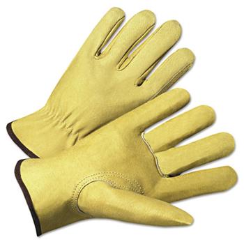 Anchor Brand 4000 Series Pigskin Leather Driver Gloves, Medium