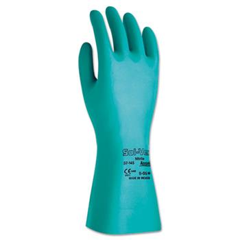 AnsellPro Sol-Vex Nitrile Gloves, Size 9