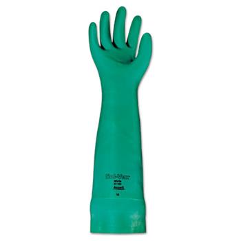 AnsellPro Sol-Vex Nitrile Gloves, Size 10, 12/CT