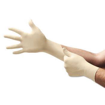 Conform XT Premium Latex Disposable Gloves, Powder-Free, Medium, 100/Box