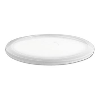 Anchor Packaging MicroLite Deli Container Lid, Plastic, Round, Clear, 500/Carton