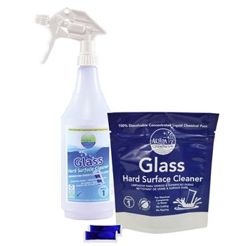 Aqua ChemPacs Glass &amp; Hard Surface Cleaner, 20 Count