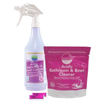 Aqua ChemPacs Acidic Bathroom &amp; Bowl Cleaner, 20 Count