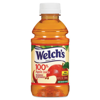 Welch&#39;s 100% Apple Juice, 10 oz., 24/CT