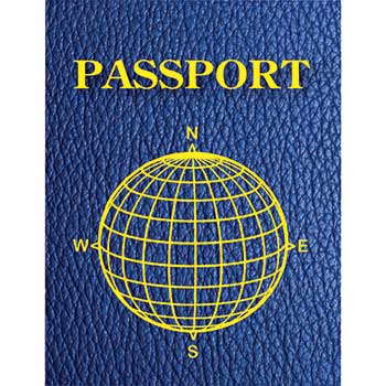 Ashley Blank Passports, 12/PK