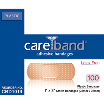CareBand Careband&#174; Plastic bandages