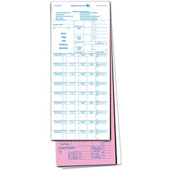 Auto Supplies Job Time Ticket, Pressure Sensitive Self-Sticking Labels, 4 1/4&quot; x 11 3/4&quot;, 9 Labels/Flags, 250/PK