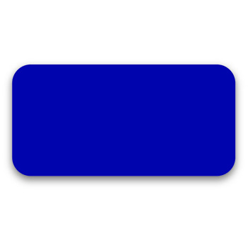 Auto Supplies Color-Code Blank Labels - Solid Dark Blue