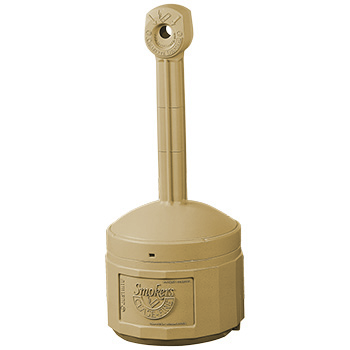 Auto Supplies Smokers Cease-Fire Cigarette Butt Receptacle - Beige