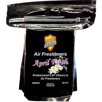 Auto Supplies Air Freshener Pads, April Fresh, 60/BG