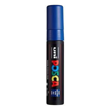Auto Supplies Uni POSCA Water-Based Paint Marker, Rectangular Tip, Blue, 5/EA