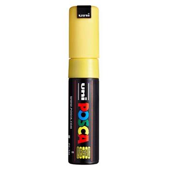 Auto Supplies Uni POSCA Water-Based Paint Marker, Bullet Tip, Yellow, 6/EA