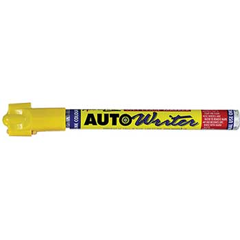 Auto Supplies Auto Writer Marker, Yellow