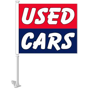 Auto Supplies Standard Clip-On Flag, Used Cars
